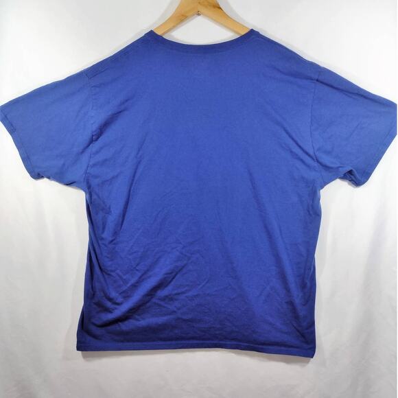 Reebok Blue 2015 Tampa Bay Lightening Stanley Cup Playoff Cotton T Shirt Size 2X - Picture 2 of 7